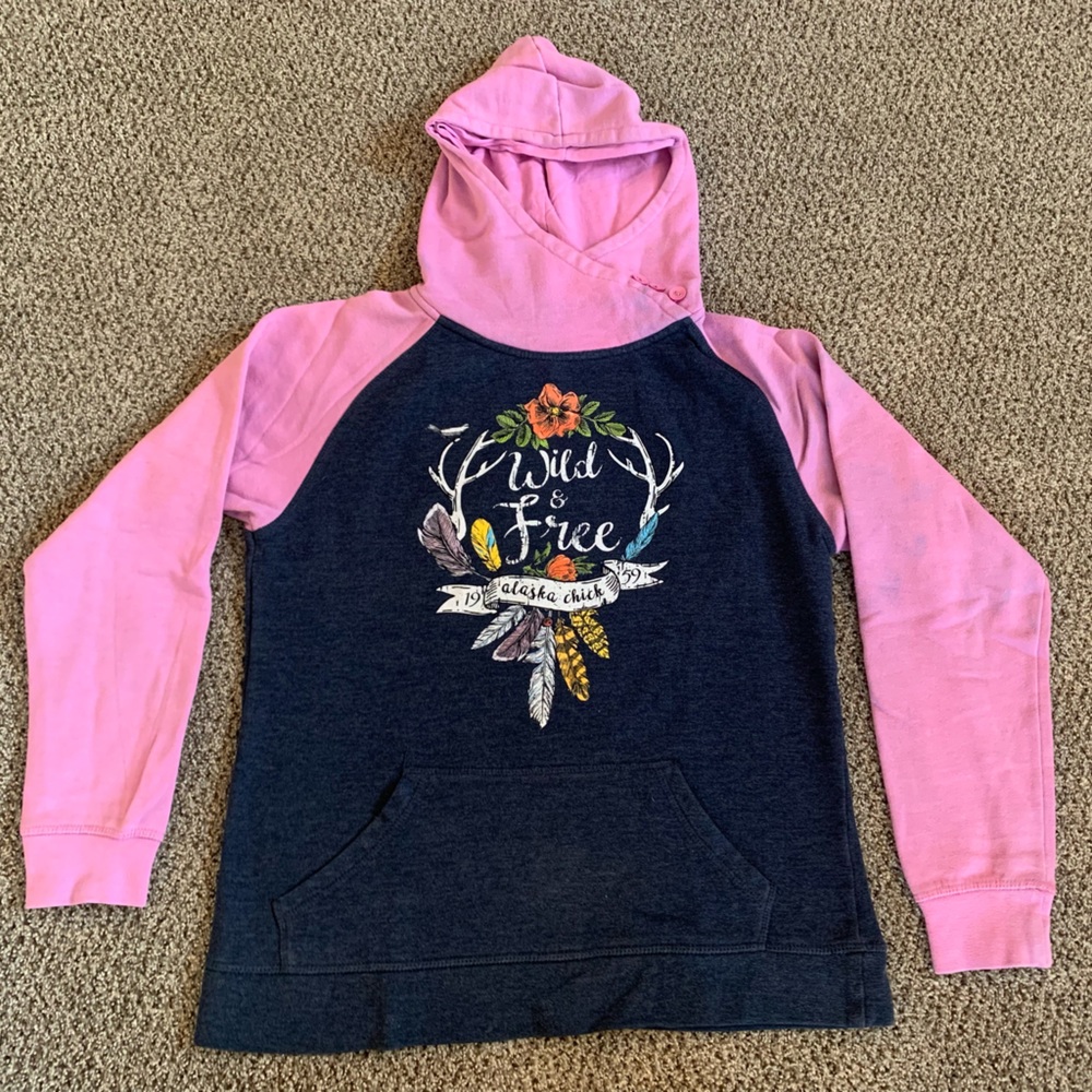 Alaska Chicks Wild and Free Hoodie